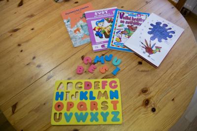 SPC pomůcky - knihy a abeceda