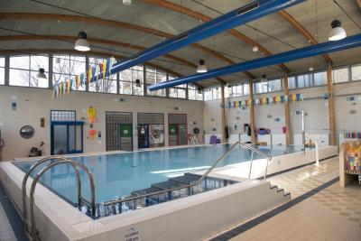 Velký rehabilitační bazén na Nové budově