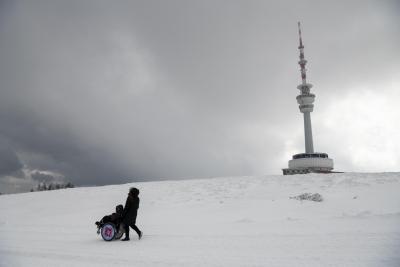 Z Karlovy Studánky na Praděd