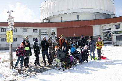 Z Karlovy Studánky na Praděd